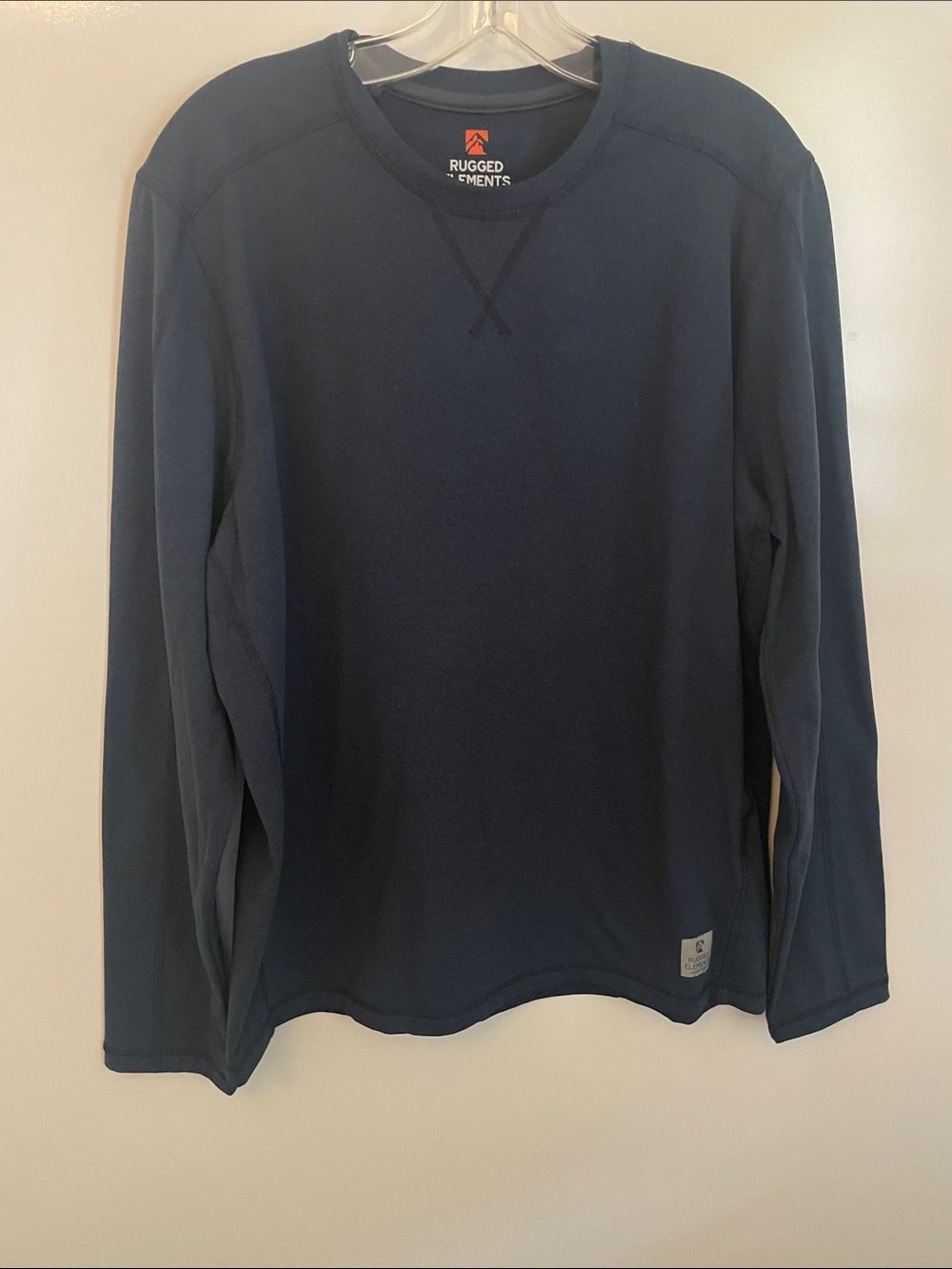 Rugged Elements Durable Utility Men's Medium Blue Long Sleeve Shirt